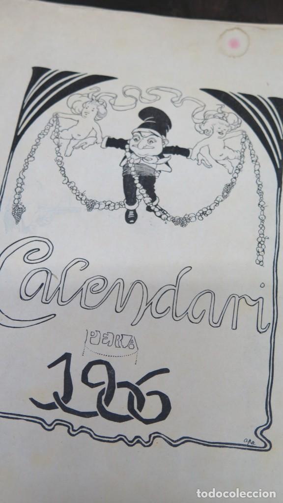 Libros antiguos: CALENDARI CU-CUT. 1906 - Foto 4