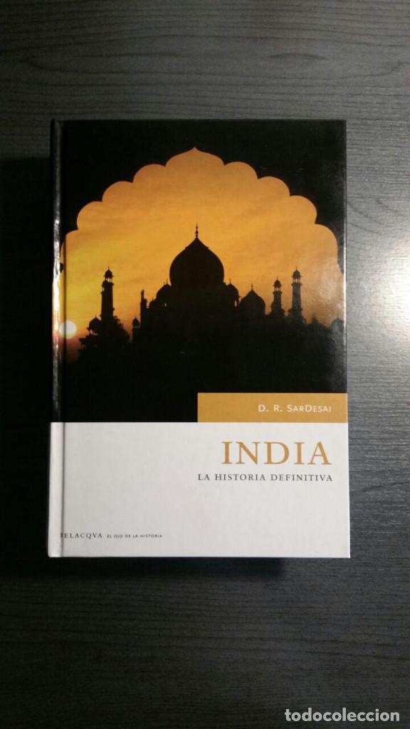 Old books: INDIA: LA HISTORIA DEFINITIVA . D.R. SARDESAI