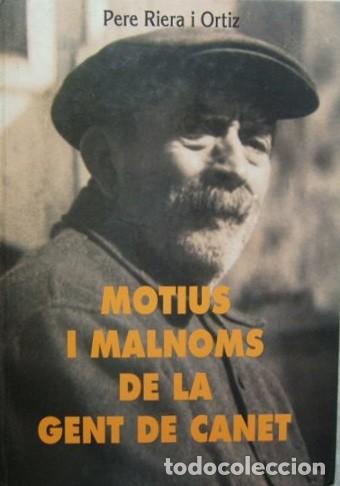Libros antiguos: Motius i malnoms de la gent de Canet - Foto 1