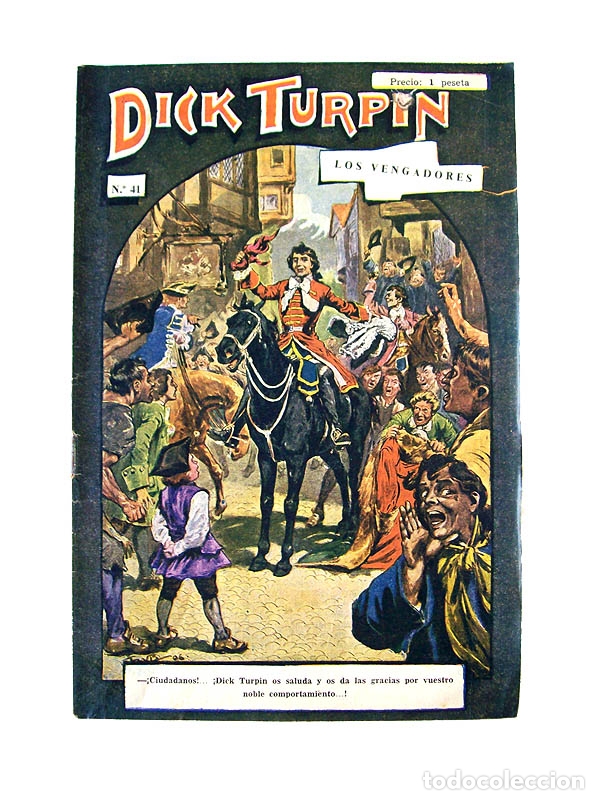 Libros antiguos: Dick Turpin N&ordm; 41 &ndash; Los Vengadores - Foto 1