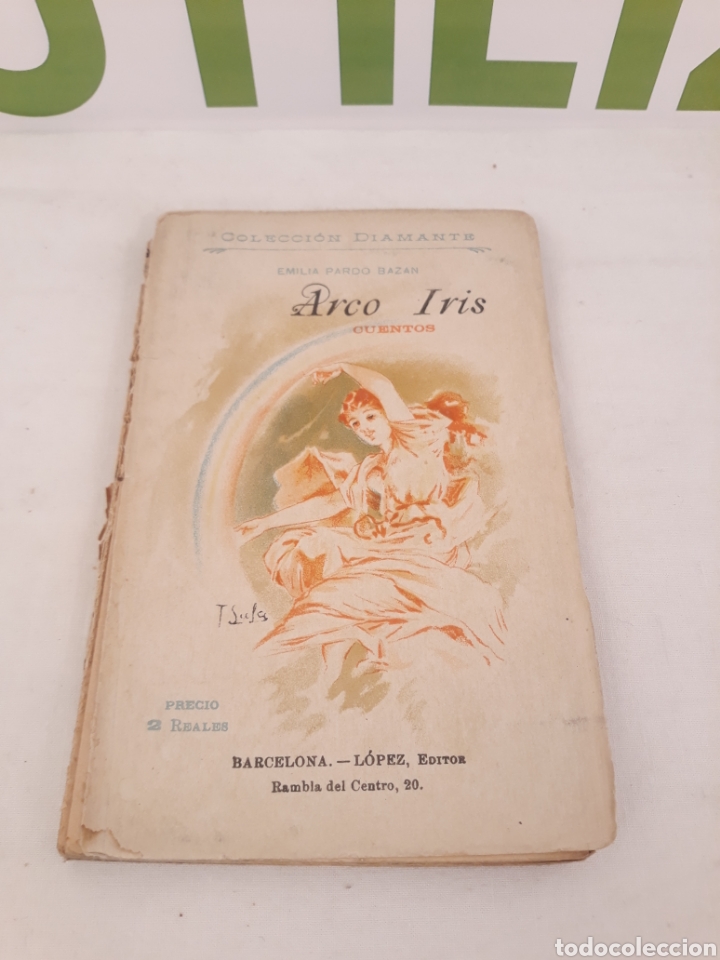 Libros antiguos: Arco iris.Cuentos. Emilia Pardo bazan. - Foto 1