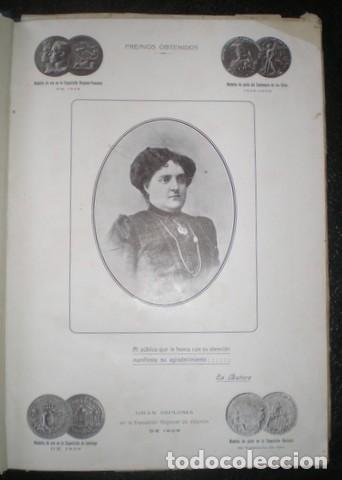 Libros antiguos: Mar&iacute;a del Pilar Ferrer: Teor&iacute;a y pr&aacute;ctica del corte. 1913 - Foto 3