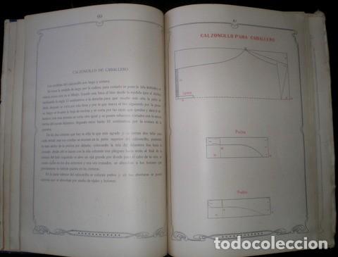 Libros antiguos: Mar&iacute;a del Pilar Ferrer: Teor&iacute;a y pr&aacute;ctica del corte. 1913 - Foto 5