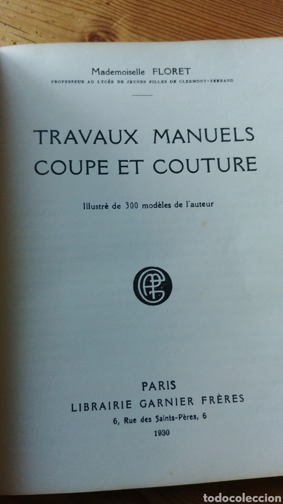 Libros antiguos: Travaux manuels Coupe et couture - Foto 3