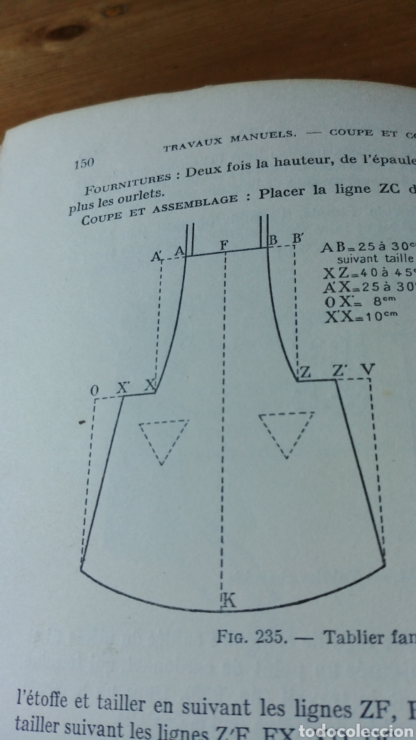 Libros antiguos: Travaux manuels Coupe et couture - Foto 10