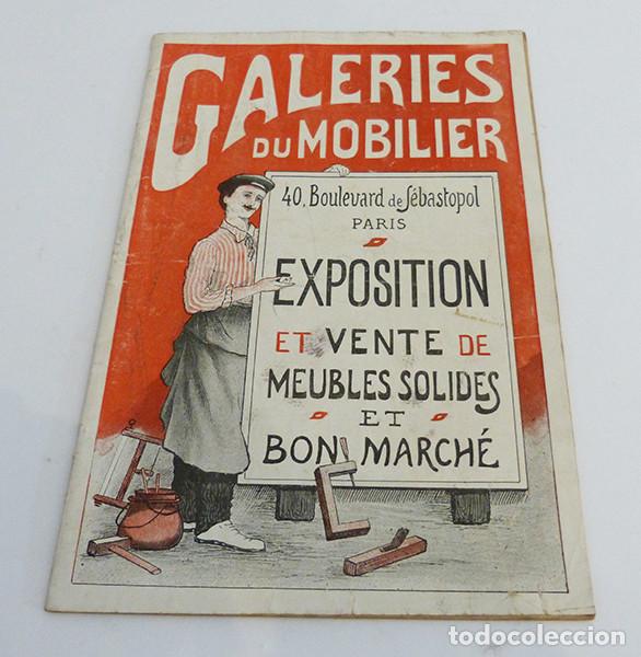 Libros antiguos: Cat&aacute;logo de muebles de entre 1890 y 1910 - Foto 1