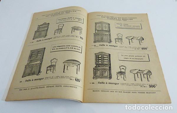 Libros antiguos: Cat&aacute;logo de muebles de entre 1890 y 1910 - Foto 3