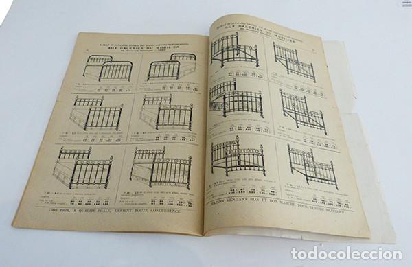 Libros antiguos: Cat&aacute;logo de muebles de entre 1890 y 1910 - Foto 5