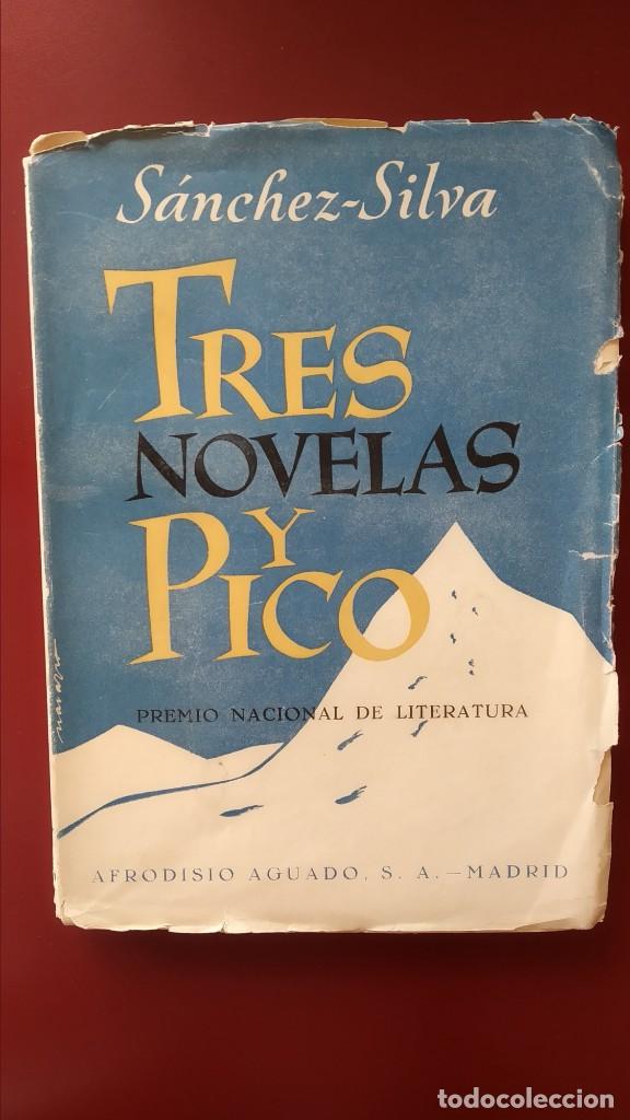 Libros antiguos: TRES NOVELAS Y PICO - Foto 1