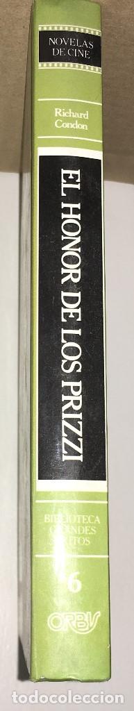 Libros antiguos: EL HONOR DE LOS PRIZZI -- RICHARD CONDON -- ORBIS 1987 -- - Foto 1