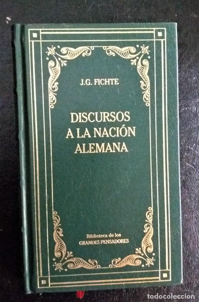Libros antiguos: DISCURSO A LA NACI&Oacute;N ALEMANA - RBA - Foto 1