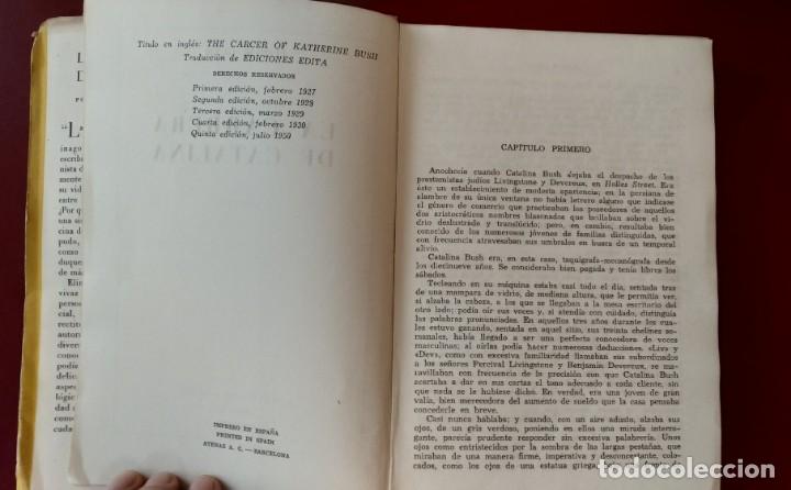 Libros antiguos: LA CARRERA DE CATALINA - Foto 2