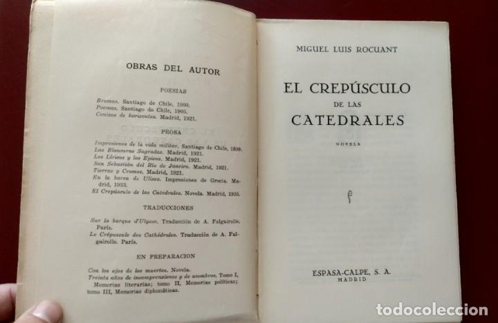 Libros antiguos: EL CREP&Uacute;SCULO DE LAS CATEDRALES.- 1935 - Foto 2