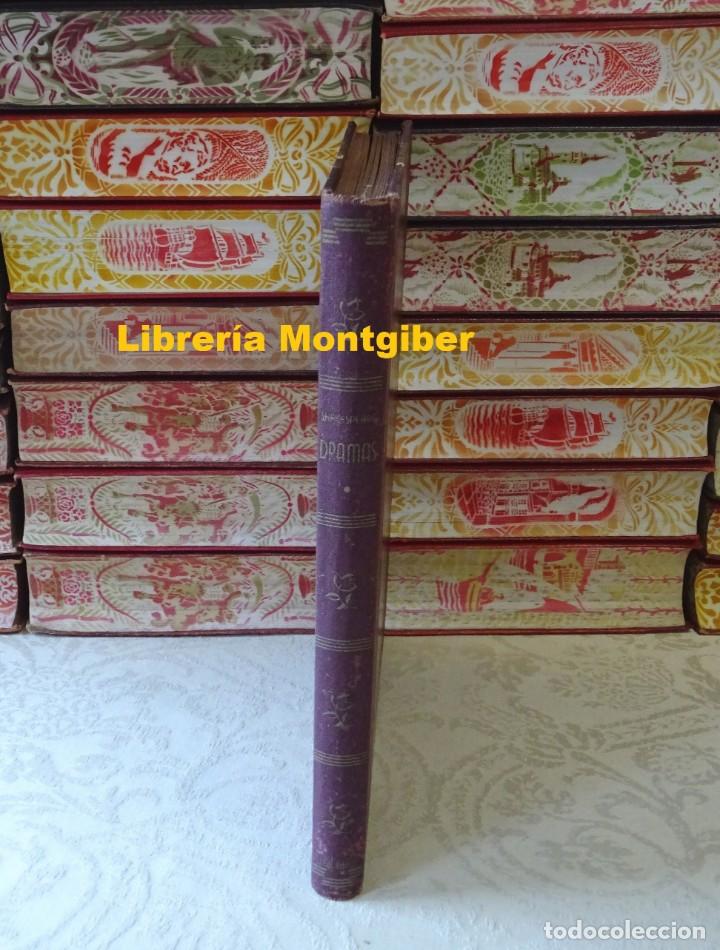 Libros antiguos: DRAMAS.  Hamlet . El Mercader de Venecia . El Rey Lear . Macbeth . Autor : SHAKESPEARE, WILLIAM - Foto 2