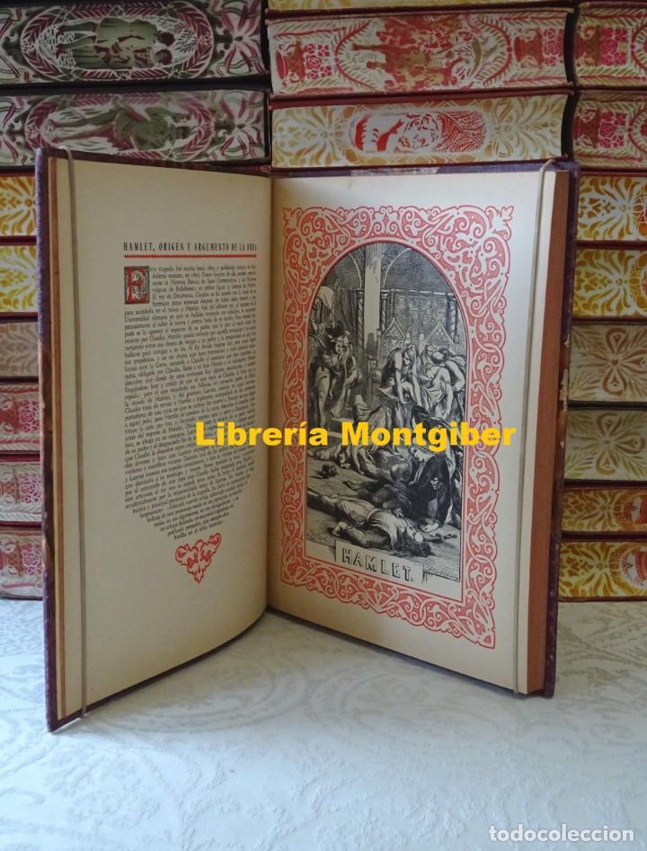 Libros antiguos: DRAMAS.  Hamlet . El Mercader de Venecia . El Rey Lear . Macbeth . Autor : SHAKESPEARE, WILLIAM - Foto 5
