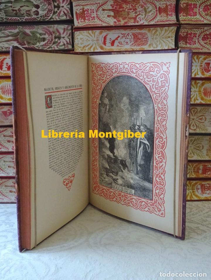 Libros antiguos: DRAMAS.  Hamlet . El Mercader de Venecia . El Rey Lear . Macbeth . Autor : SHAKESPEARE, WILLIAM - Foto 6