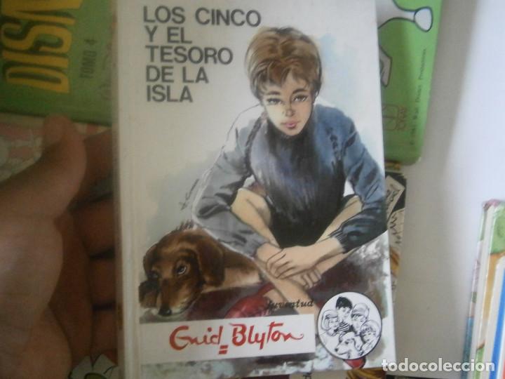Libros antiguos: LOS CINCO Y EL TESORO DE LA ISLA - Foto 1