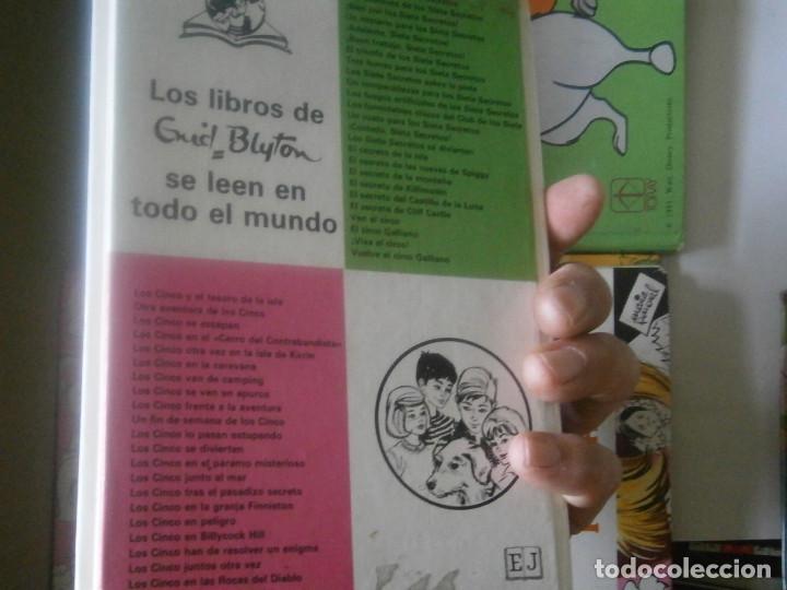 Libros antiguos: LOS CINCO Y EL TESORO DE LA ISLA - Foto 2
