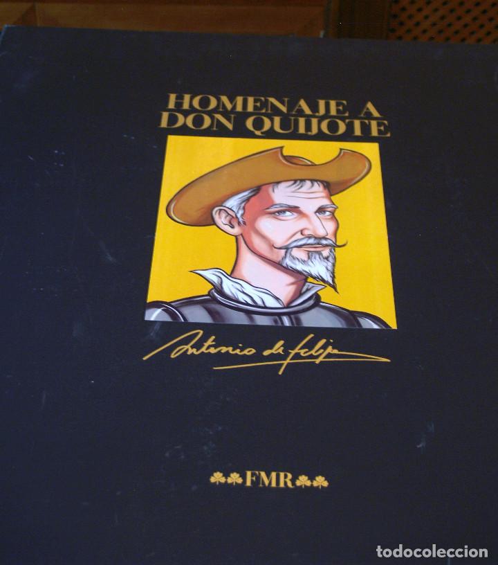 Libros antiguos: Don Quijote. Homenaje a Don Quijote - Foto 1