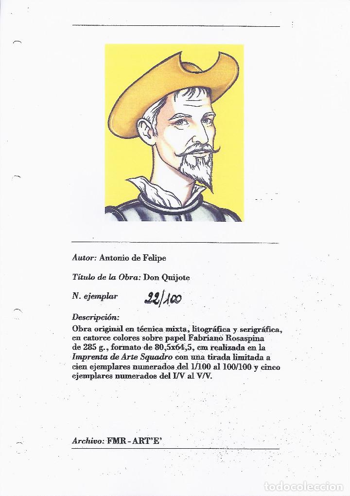 Libros antiguos: Don Quijote. Homenaje a Don Quijote - Foto 4