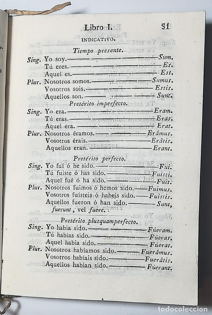 Libros antiguos: GRAMATICA LATINA EN CASTELLANO - JOSE CARRILLO - 1828 - Foto 5