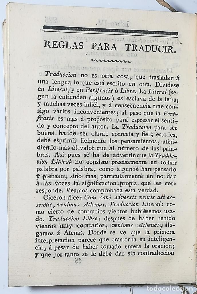 Libros antiguos: GRAMATICA LATINA EN CASTELLANO - JOSE CARRILLO - 1828 - Foto 11