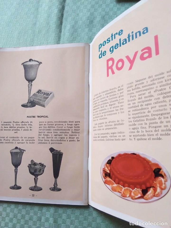 Libros antiguos: ROYAL librito de f&oacute;rmulas - Foto 4