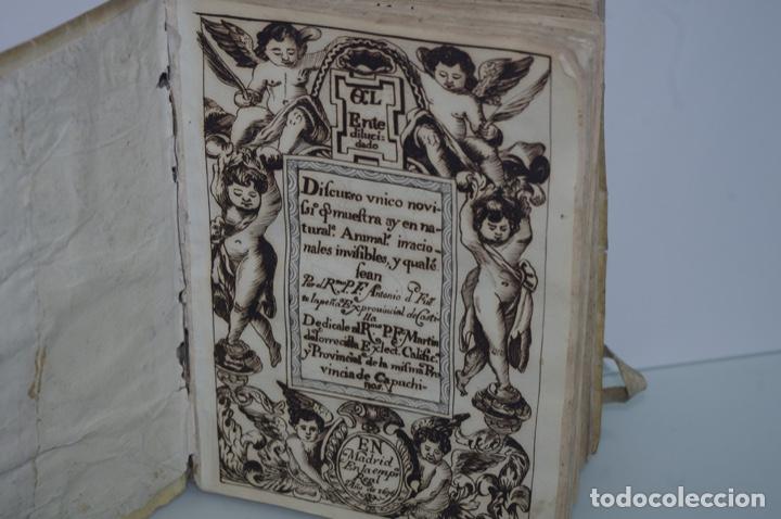 Libri antichi: ANTONIO DE FUENTE DE LA PE&Ntilde;A EL ENTE DILUCIDADO DISCURSO UNIVO NOVISIMO QUE MUESTRA AY EN NATURALEZA