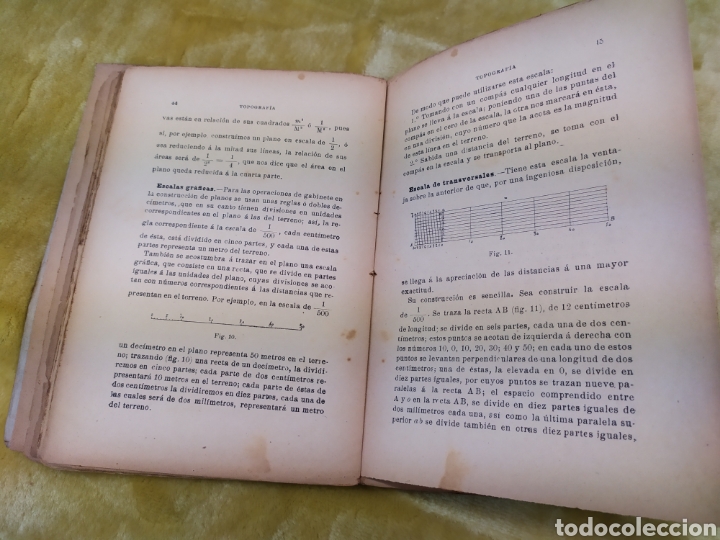 Libros antiguos: MANUAL ELEMENTAL DE TOPOGRAFIA PRACTICA DE 1914.2 - Foto 2