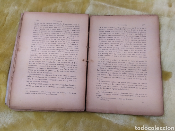 Libros antiguos: MANUAL ELEMENTAL DE TOPOGRAFIA PRACTICA DE 1914.2 - Foto 3