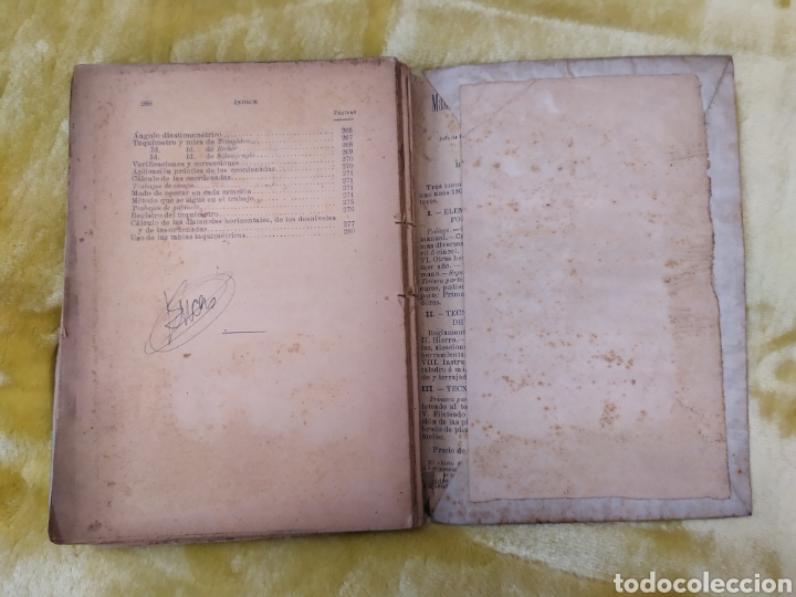 Libros antiguos: MANUAL ELEMENTAL DE TOPOGRAFIA PRACTICA DE 1914.2 - Foto 4