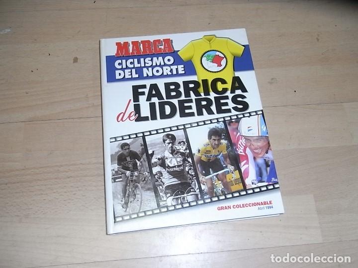 Libros antiguos: Ciclismo del norte, Fabrica de lideres, Abril 1994, Marca