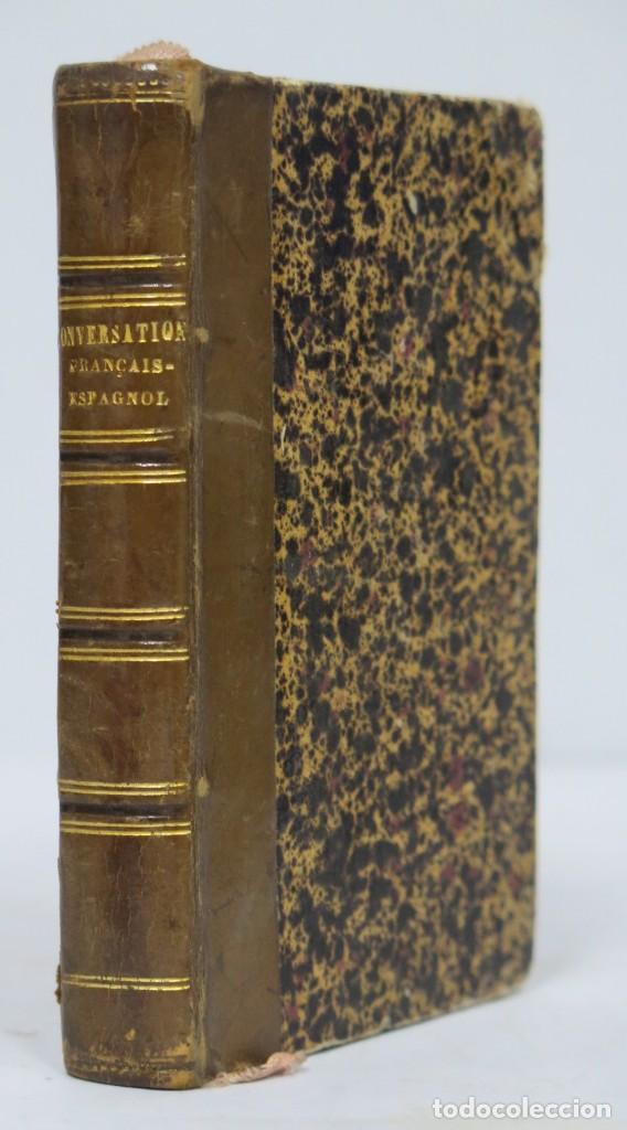 Libros antiguos: 1843.- GUIDE DE LA CONVERSATION FRAN&Ccedil;AIS-ESPAGNOL - Foto 1
