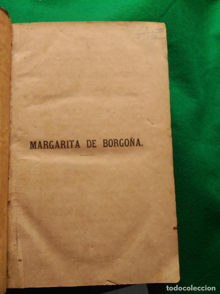 Libros antiguos: MARGARITA DE BORGO&Ntilde;A  1856 - Foto 2