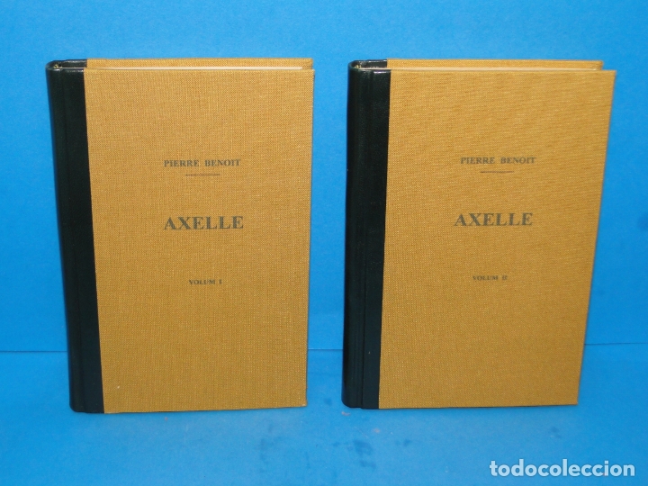 Libros antiguos: AXELLE.- (2 VOL.OBRA COMPL.).- PIERRE BENOIT - Foto 1