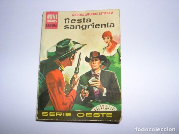 Libros antiguos: Mini Libros Bruguera Fiesta Sangrienta - Foto 1