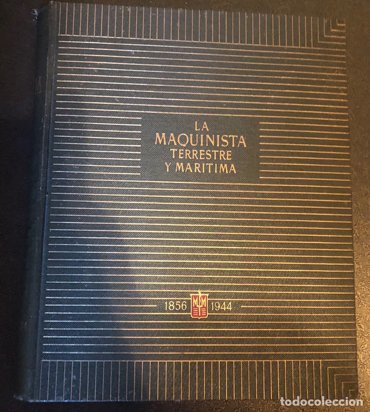 Libros antiguos: L- La maquinista terrestre y mar&iacute;tima. 1856-1944 - Foto 1