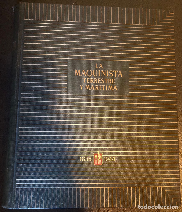 Libros antiguos: L- La maquinista terrestre y mar&iacute;tima. 1856-1944 - Foto 2