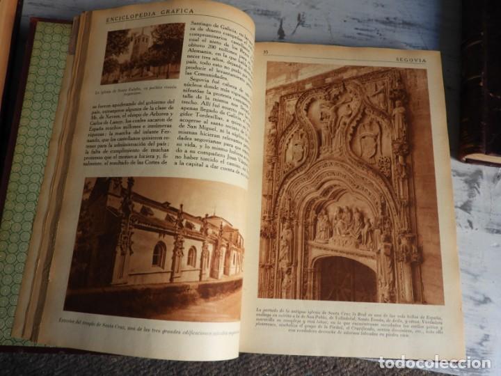 Libros antiguos: ENCICLOPEDIA GRAFICA EDIT.CERVANTES 1930-31 - Foto 8 - 168859700