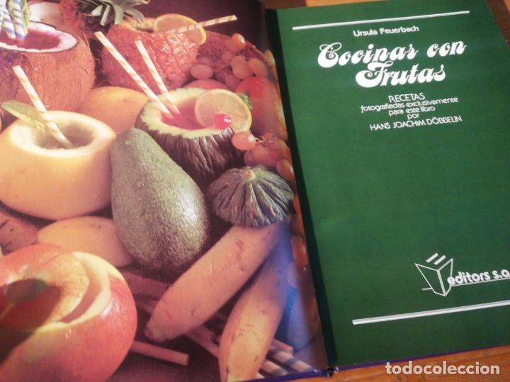 Libros antiguos: Ursula Feuerbach. Cocinar con frutas - Foto 2