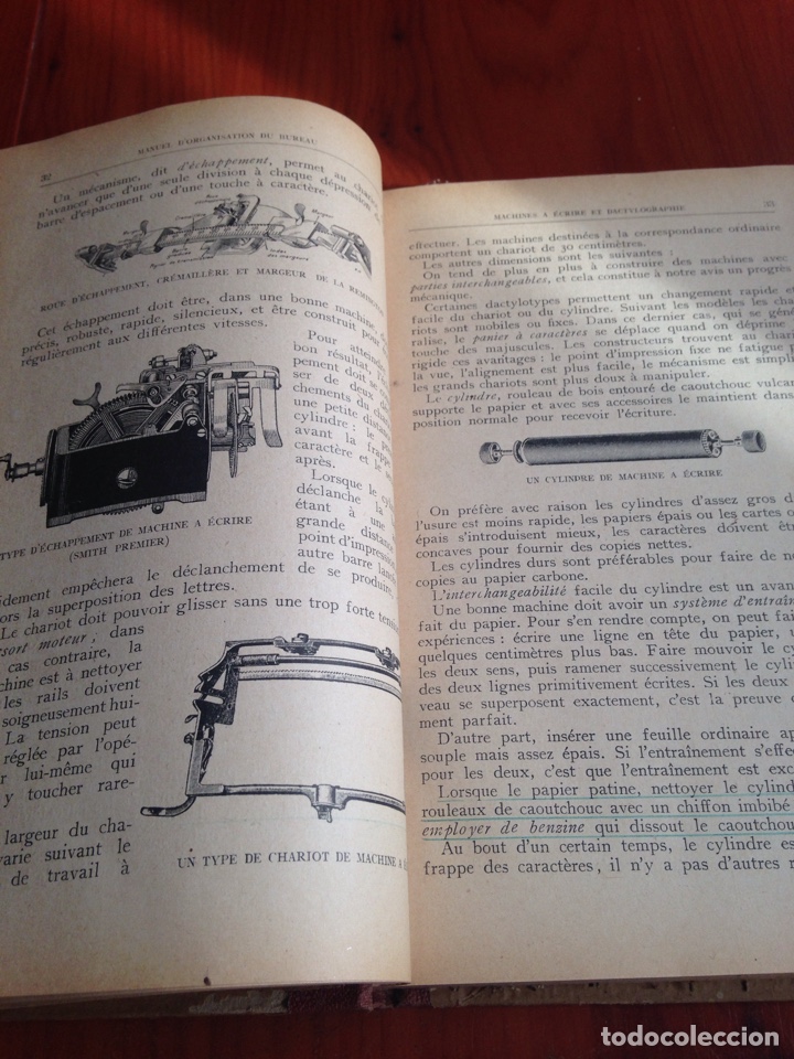 Libros antiguos: Manuel dorganisation du bureau - Foto 3