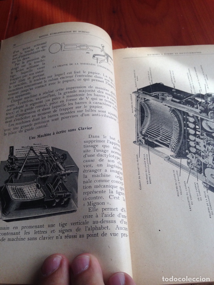 Libros antiguos: Manuel dorganisation du bureau - Foto 5