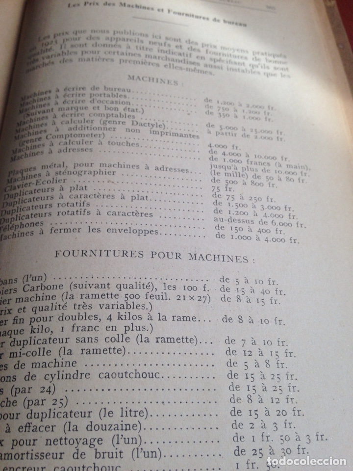 Libros antiguos: Manuel dorganisation du bureau - Foto 8
