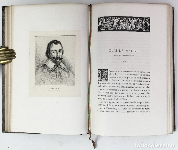 Libros antiguos: LES AMATEURS DAUTREFOIS. - CL&Eacute;MENT DE RIS, L. - Par&iacute;s, 1877. - Foto 4