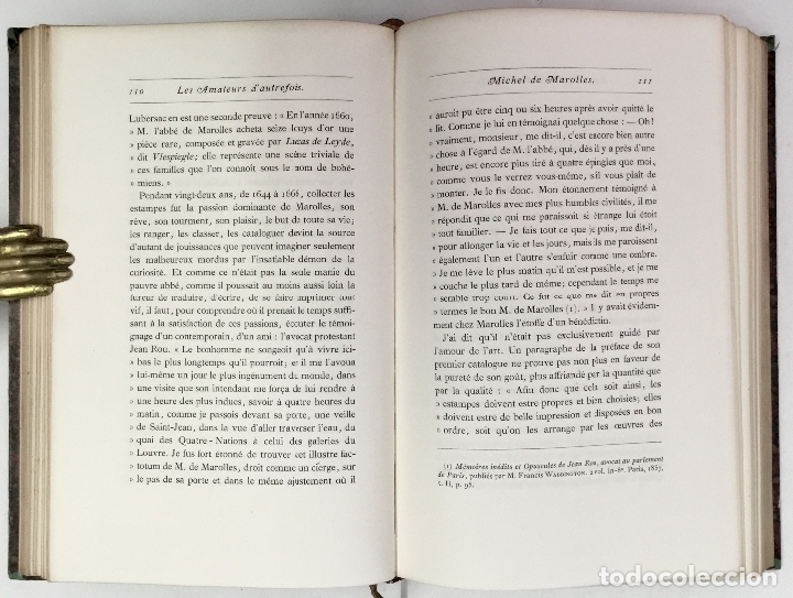 Libros antiguos: LES AMATEURS DAUTREFOIS. - CL&Eacute;MENT DE RIS, L. - Par&iacute;s, 1877. - Foto 5