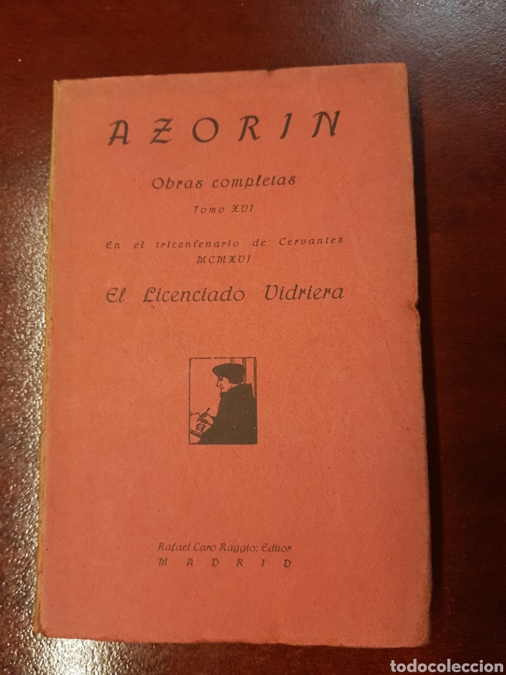 Libros antiguos: El licenciado vidriera - azorin - 1921 - Foto 1