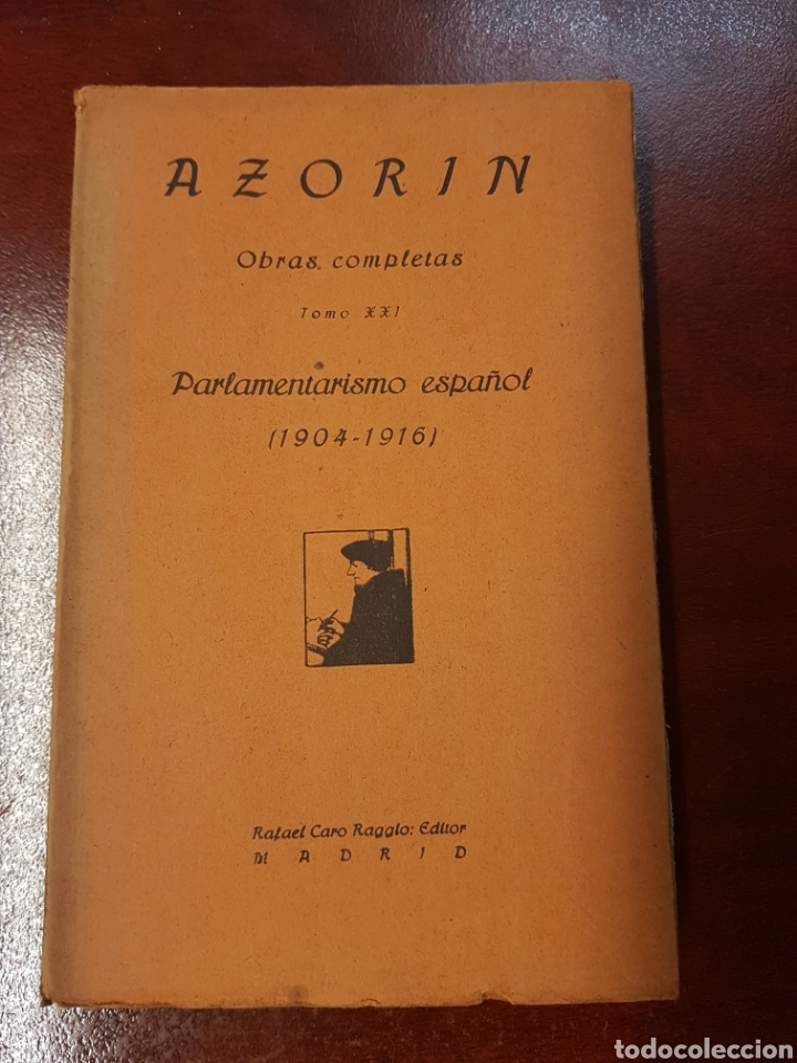 Libros antiguos: Parlamentarismo espa&ntilde;ol - azorin - 1921 - Foto 1