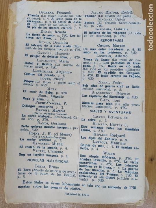 Libros antiguos: Cocaina de Pitigrilli . Editorial Bauza, Barcelona. - Foto 4