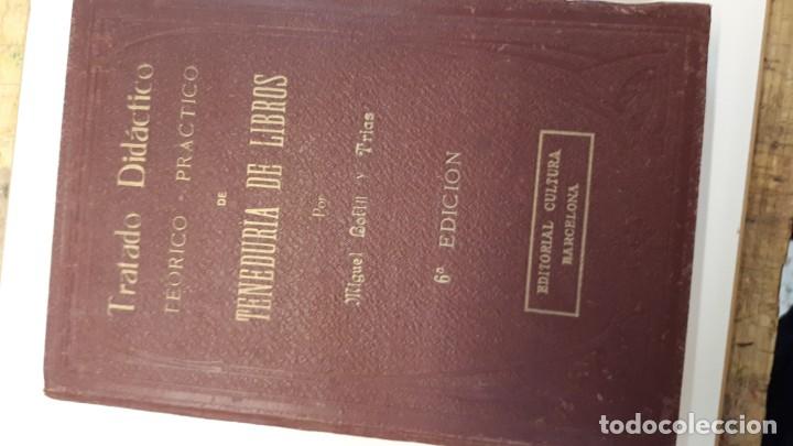 Libros antiguos: Dos libros Tenedur&iacute;a de libros - Foto 2