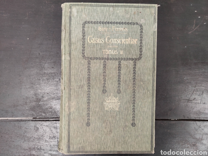 Libros antiguos: LIBRO CASUS CONSCIENTIAE A&Ntilde;O 1921 - Foto 1